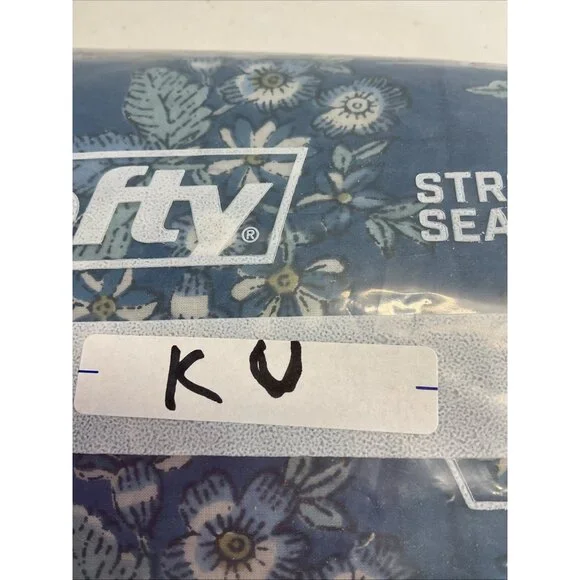 Pottery Barn Regan Handcrafted Reversible King Blue Sham (1) NWOT - Picture 5 of 5